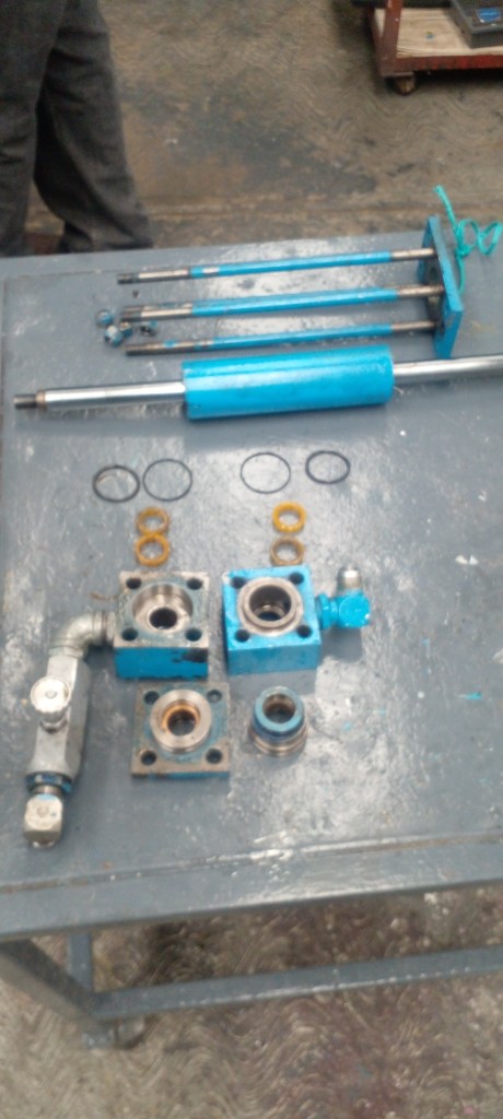 reparación cilindro hidráulico